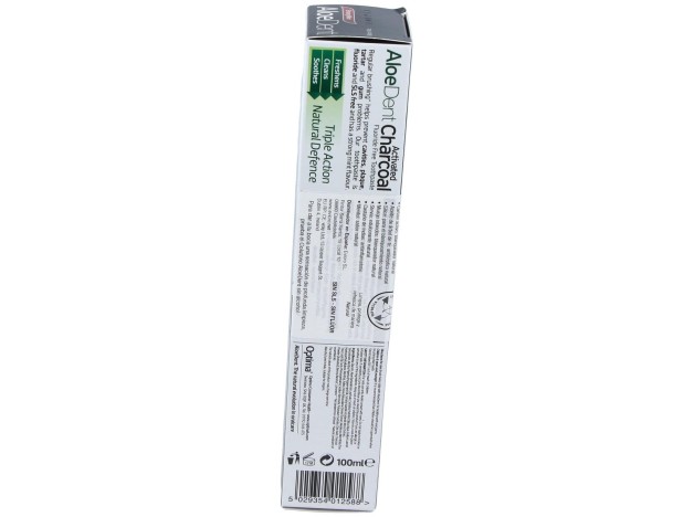 Aloedent Carbon Activo Dentifrico 100Ml.