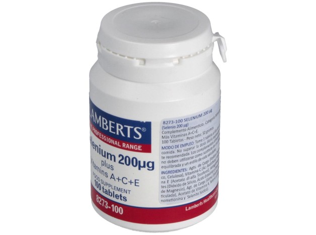 Lamberts Selenio 200Μg + Vitaminas A+C+E 100...