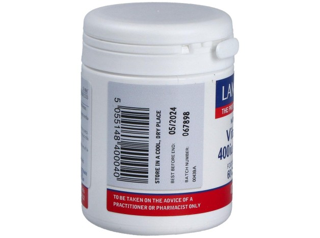 Vitamina E Natural 400Ui 60 Cap.