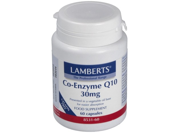Lamberts Co-Enzyme Q10 30Mg 60Cáps