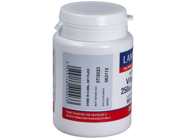 Vitamina E Natural 250 U.I. 100 Cap.