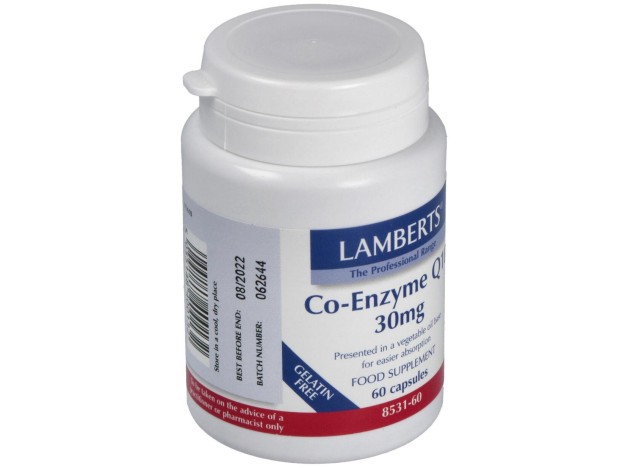 Lamberts Co-Enzyme Q10 30Mg 60Cáps