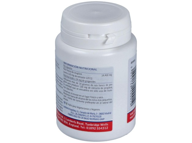 Ginger 12000Mg. Jengibre 60Cap.