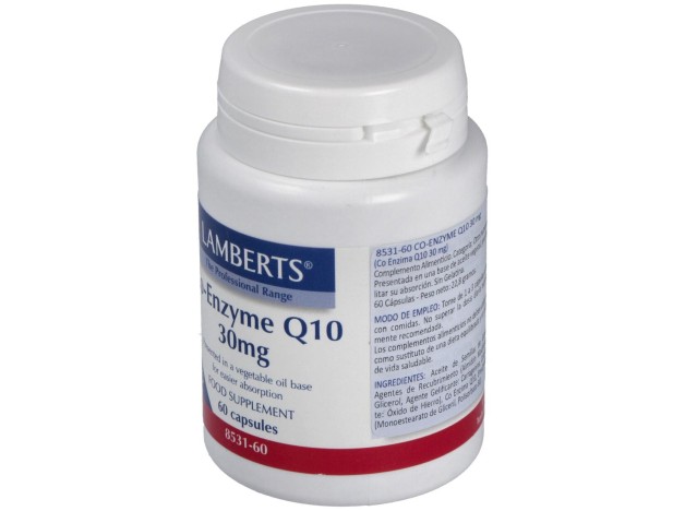 Lamberts Co-Enzyme Q10 30Mg 60Cáps