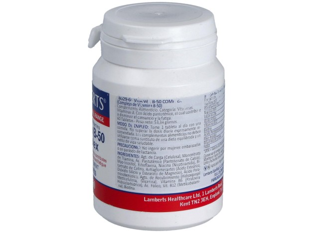 Complejo De Vitaminas B-50 60 Cápsulas