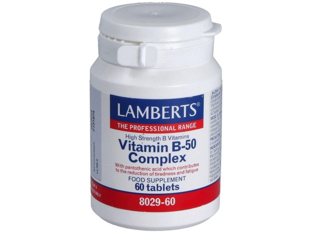 Complejo De Vitaminas B-50 60 Cápsulas
