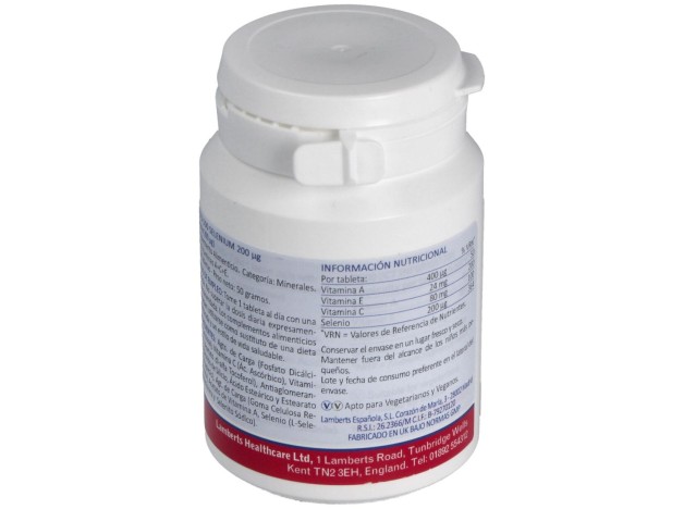 Lamberts Selenio 200Μg + Vitaminas A+C+E 100...