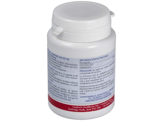 Lamberts Co-Enzyme Q10 30Mg 60Cáps