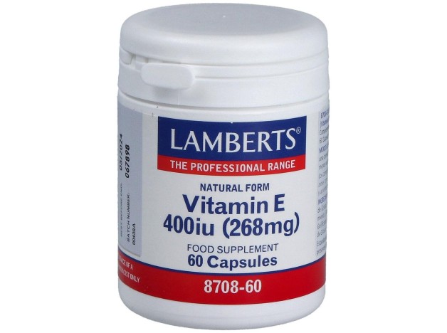 Vitamina E Natural 400Ui 60 Cap.