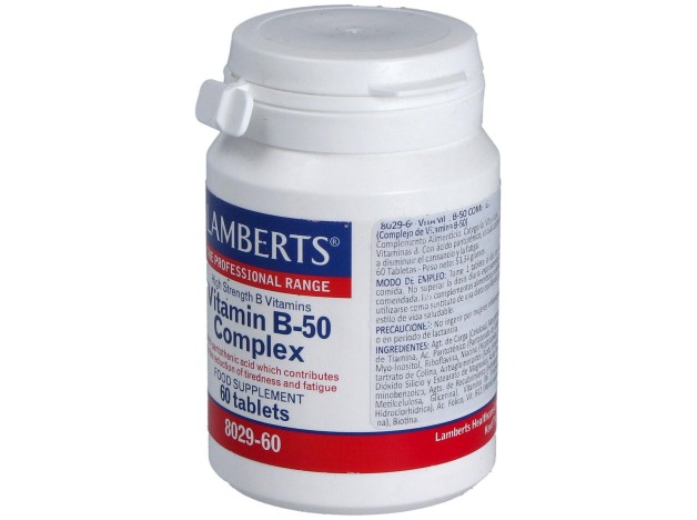 Complejo De Vitaminas B-50 60 Cápsulas
