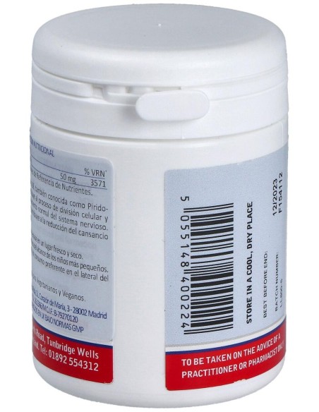 Vitamina B6 50 Mg. 100 Comp.