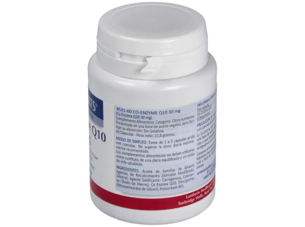 Lamberts Co-Enzyme Q10 30Mg 60Cáps