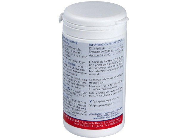 Silica (Silicio 200 Mg.) 90 Cap.