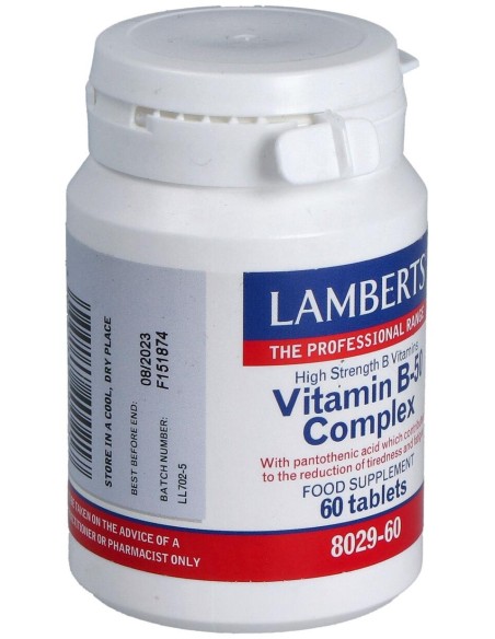 Complejo De Vitaminas B-50 60 Cápsulas