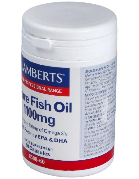 Aceite De Pescado Puro-Omega 3 Alta Pot. 60Perla