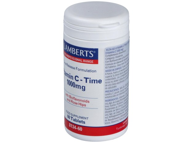Vit.C 1000Mg. Time De Liberacion Sostenida 60 Comp