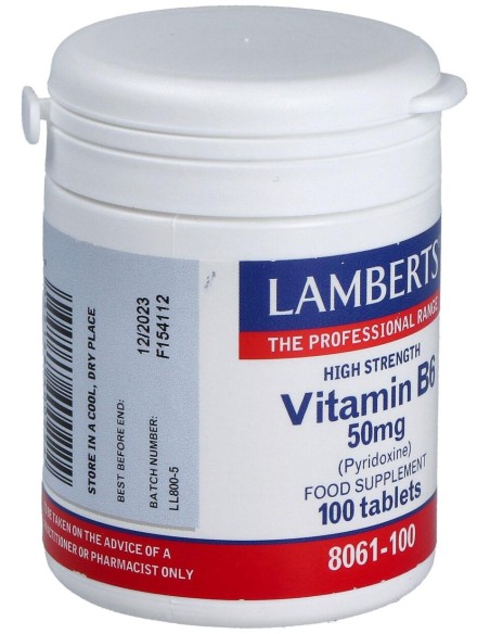 Vitamina B6 50 Mg. 100 Comp.