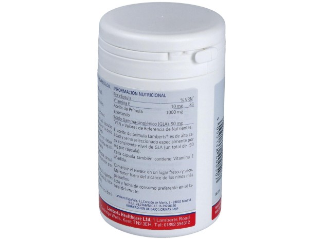 Lamberts Aceite De Prímula 1000Mg 90 Cáps.