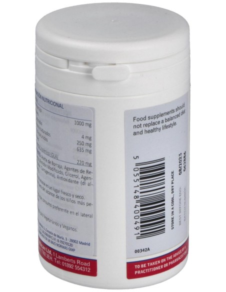 Aceite De Borraja Puro 1000Mg(High Gla215Mg)90Cap.