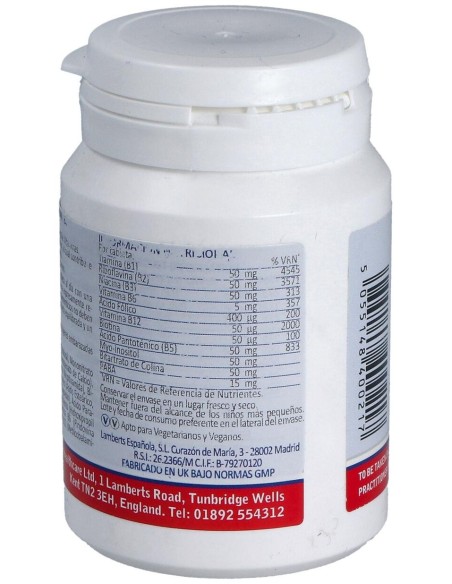 Complejo De Vitaminas B-50 60 Cápsulas