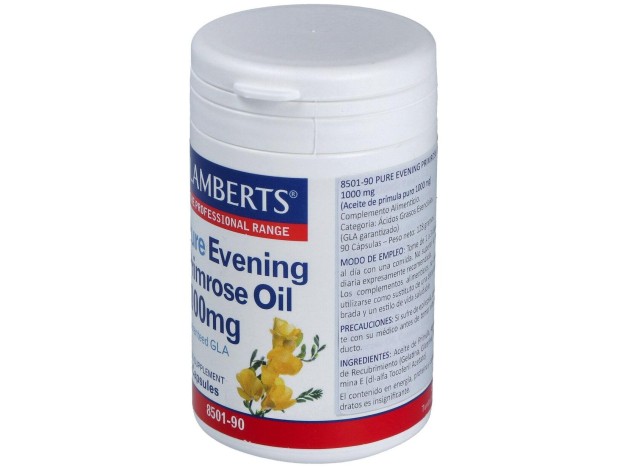 Lamberts Aceite De Prímula 1000Mg 90 Cáps.