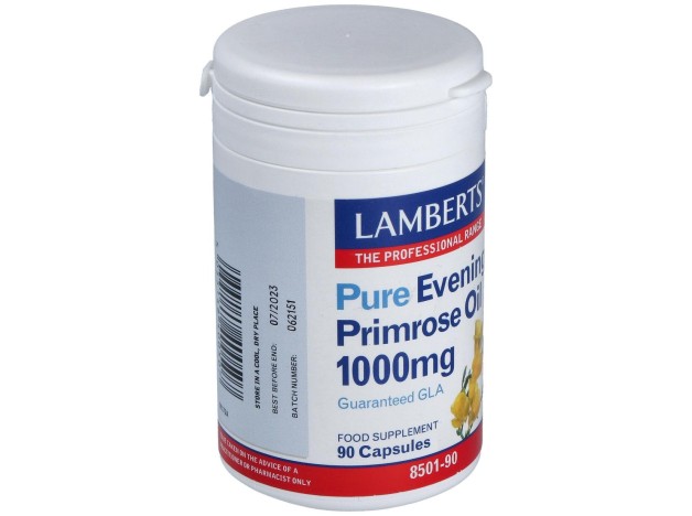 Lamberts Aceite De Prímula 1000Mg 90 Cáps.