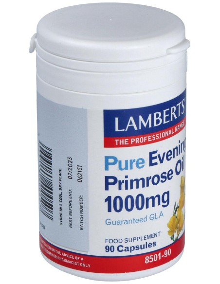 Lamberts Aceite De Prímula 1000Mg 90 Cáps.