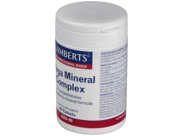 Lamberts Mega Mineral Complex 90 Tabletas
