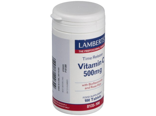 Vitamina C 500Mg Time De Lib. Sostenida 100 Comp.