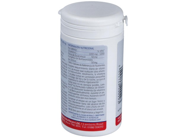 Vit.C 1000Mg. Time De Liberacion Sostenida 60 Comp