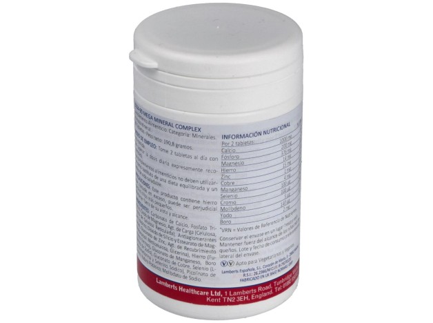 Lamberts Mega Mineral Complex 90 Tabletas