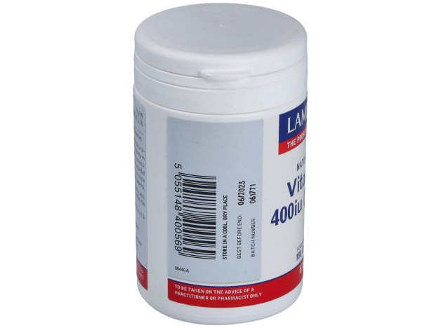 Lamberts Vitamina E Natural 400Ui 180 Comprimidos