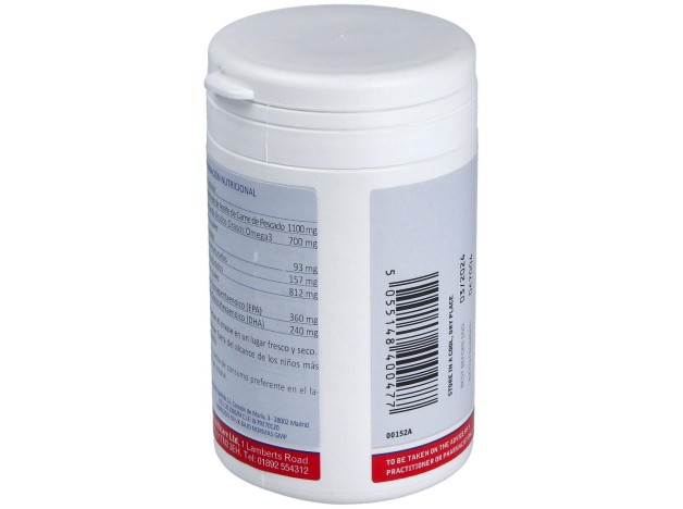 Aceite De Pescado Puro-Omega 3 Alta Pot. 60Perla