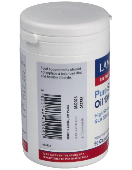 Aceite De Borraja Puro 1000Mg(High Gla215Mg)90Cap.