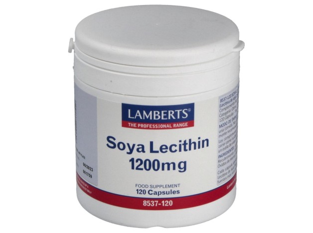 Lecitina De Soja 1200 Mg. 120 Cap.