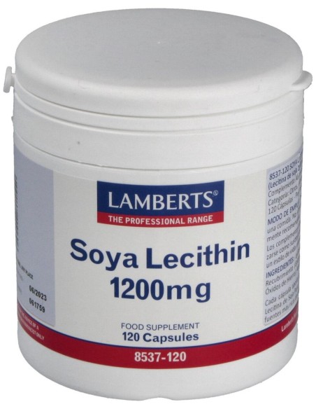 Lecitina De Soja 1200 Mg. 120 Cap.