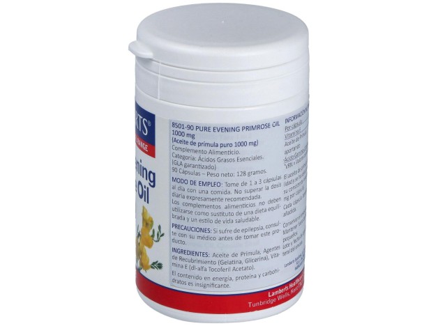 Lamberts Aceite De Prímula 1000Mg 90 Cáps.