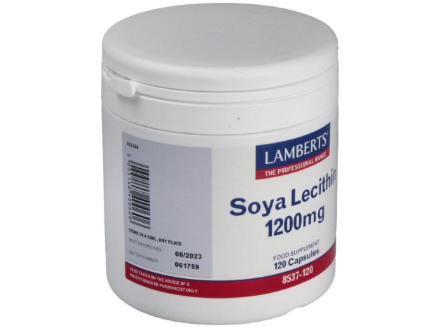 Lecitina De Soja 1200 Mg. 120 Cap.