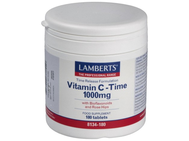 Vitamina C 1000Mg Con Bioflavonoides 180 Cápsulas