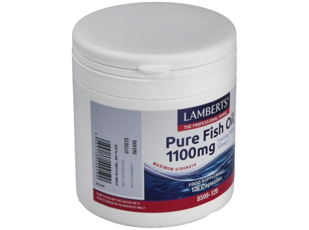 Aceite De Pescado Puro-Omega 3 Alta Pot. 120Perlas