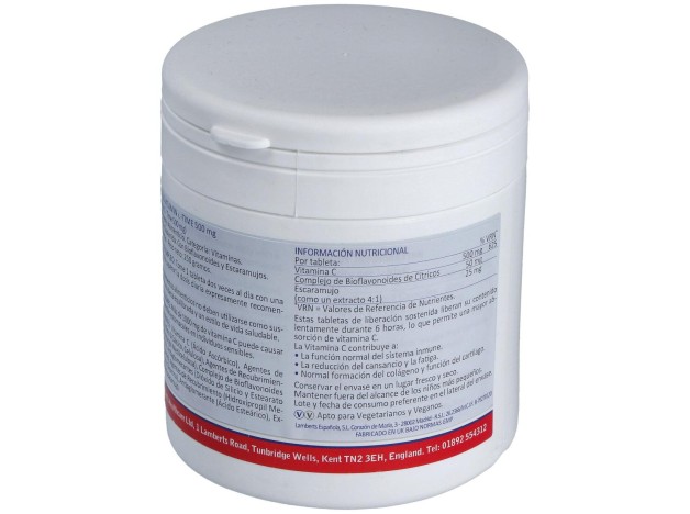 Vitamina C 500Mg. Time Lib. Sostenida 250 Comp.