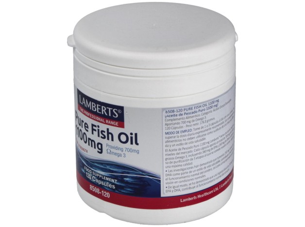 Aceite De Pescado Puro-Omega 3 Alta Pot. 120Perlas