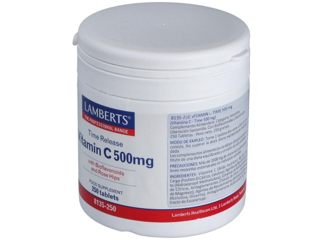 Vitamina C 500Mg. Time Lib. Sostenida 250 Comp.