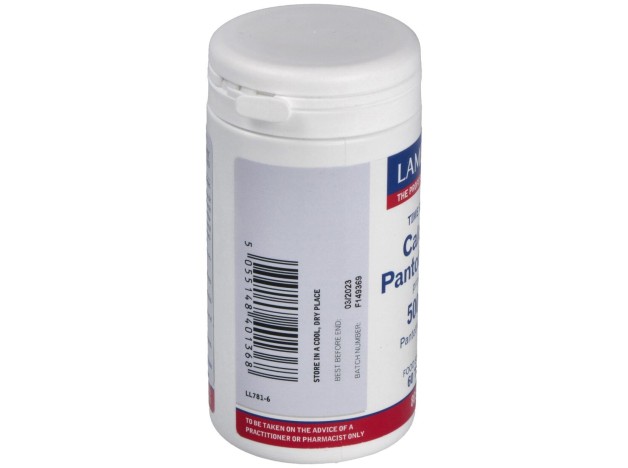 Lamberts Calcium Pantothenate 500Mg 60Comp