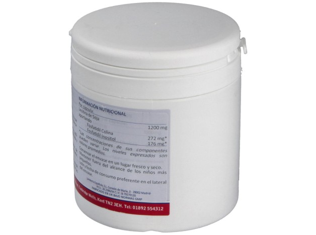 Lecitina De Soja 1200 Mg. 120 Cap.
