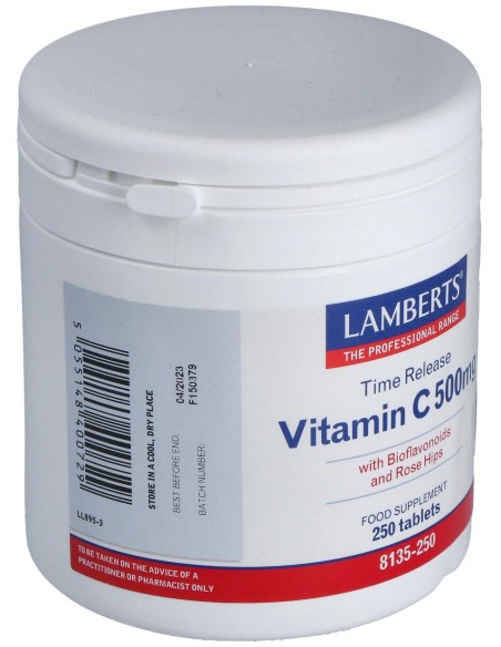 Vitamina C 500Mg. Time Lib. Sostenida 250 Comp.