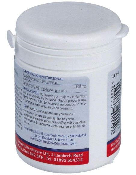Lamberts Valeriana 1600 Mg 60Comp