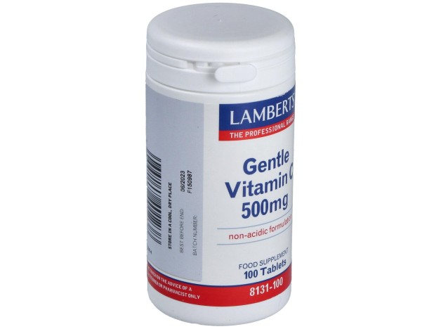 Lamberts Gentle Vitamina C 500Mg 100 Comprimidos
