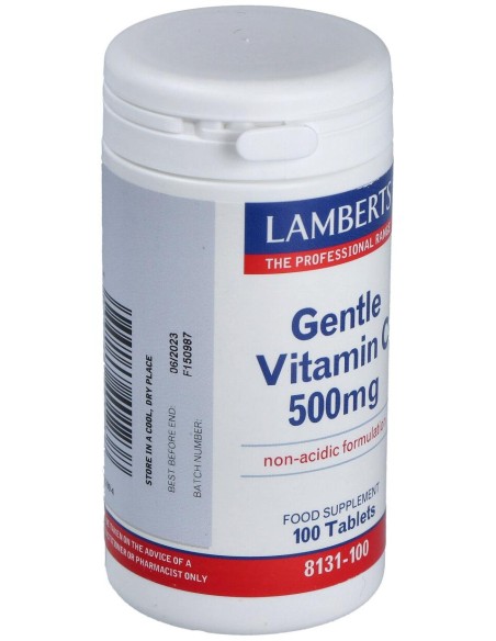 Lamberts Gentle Vitamina C 500Mg 100 Comprimidos