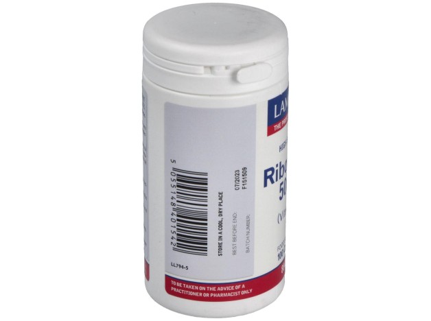 Vitamina B-2 50 Mg.(Riboflavina) 100 Cap.